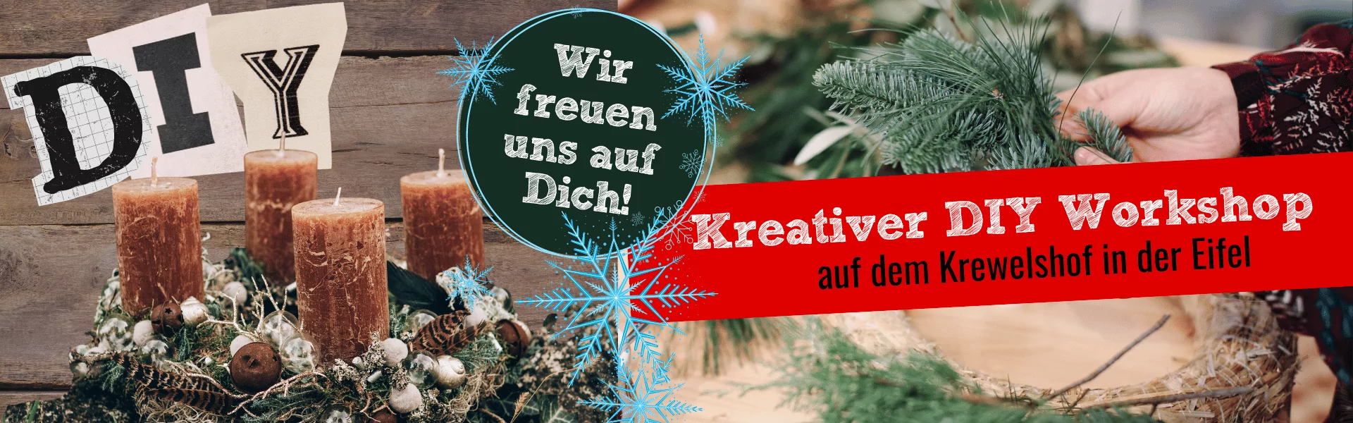 Adventskranz DIY Workshop Slide