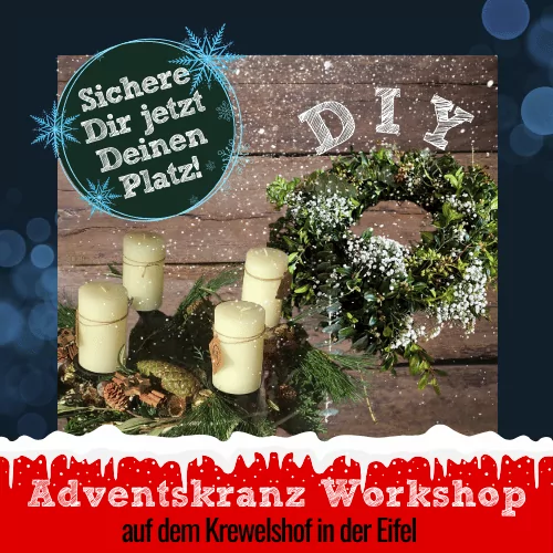 Adventskranz Workshop Terminseite
