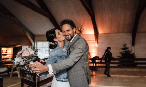 Hochzeit auf dem Krewelshof Lohmar auf der Eisbahn