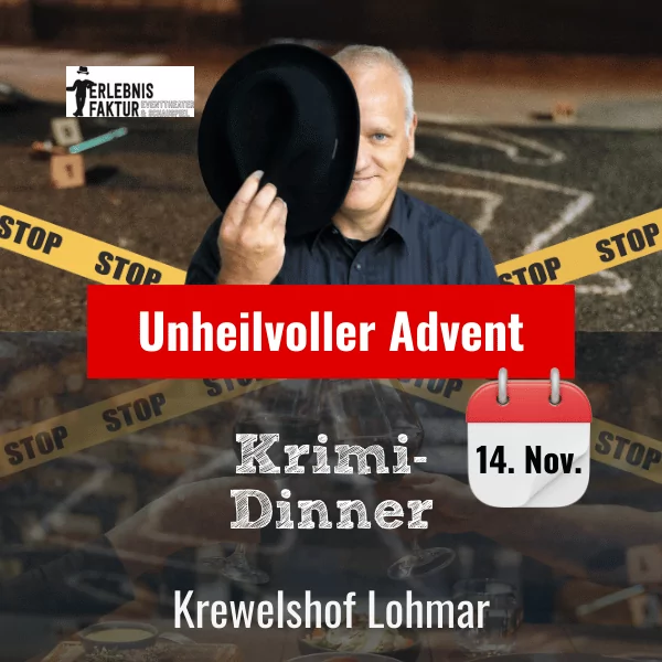 Krimi-Dinner 14.11 Krewelshof Lohmar
