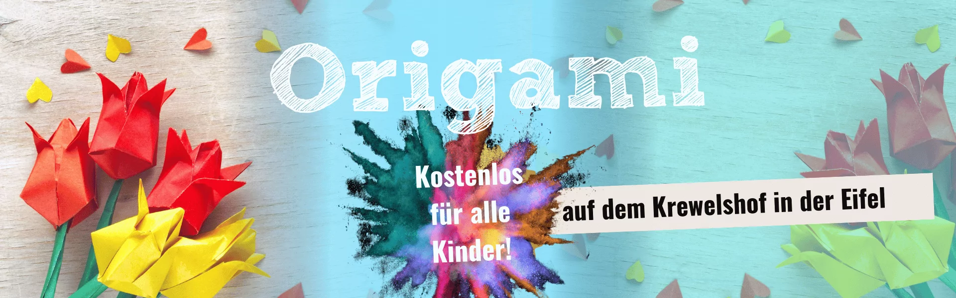 Origami am 06. April Krewelshof Eifel