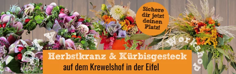 Herbstkranz & Kürbisgesteck DIY Workshop