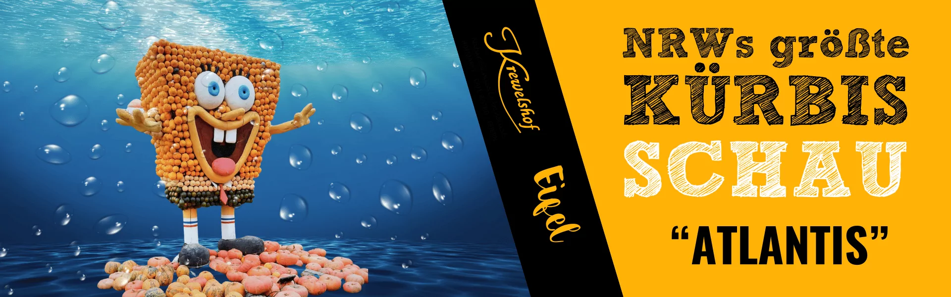 NRWs größte Kürbisschau 2025 Atlantis Krewelshof Eifel