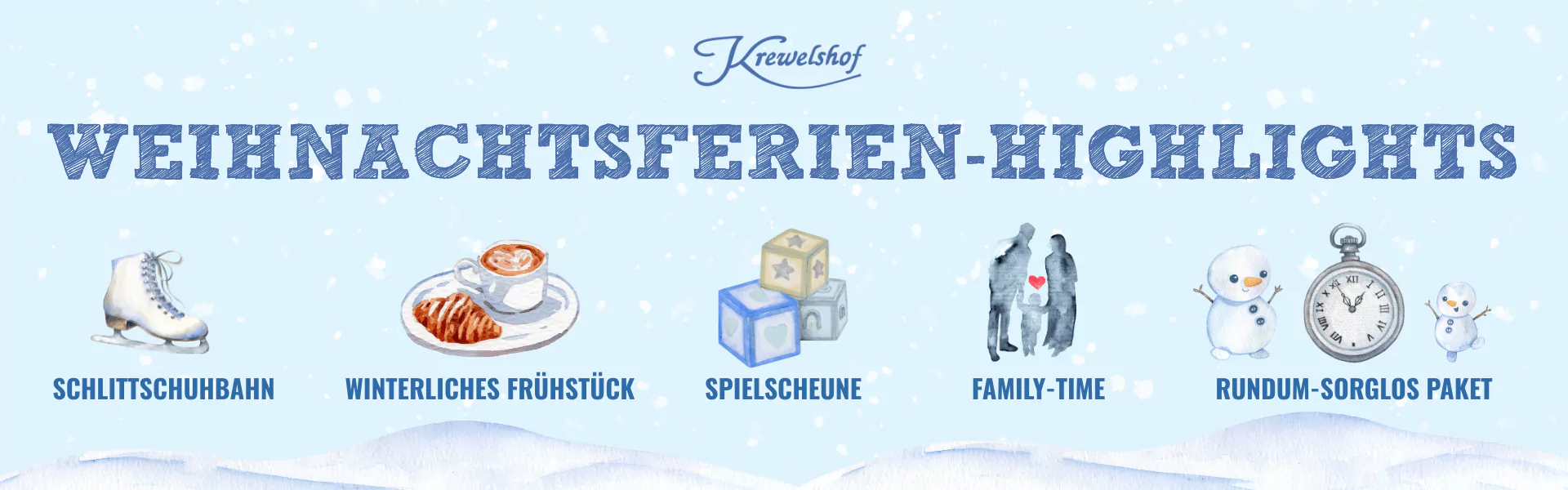 Winterferien Highlights Krewelshof Eifel und Lohmar